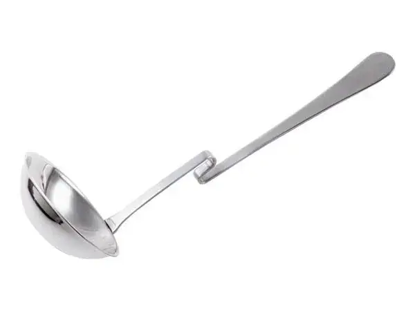 Neuheit Servierkelle, Suppenkelle zum Einhängen, Edelstahl, 25 cm
